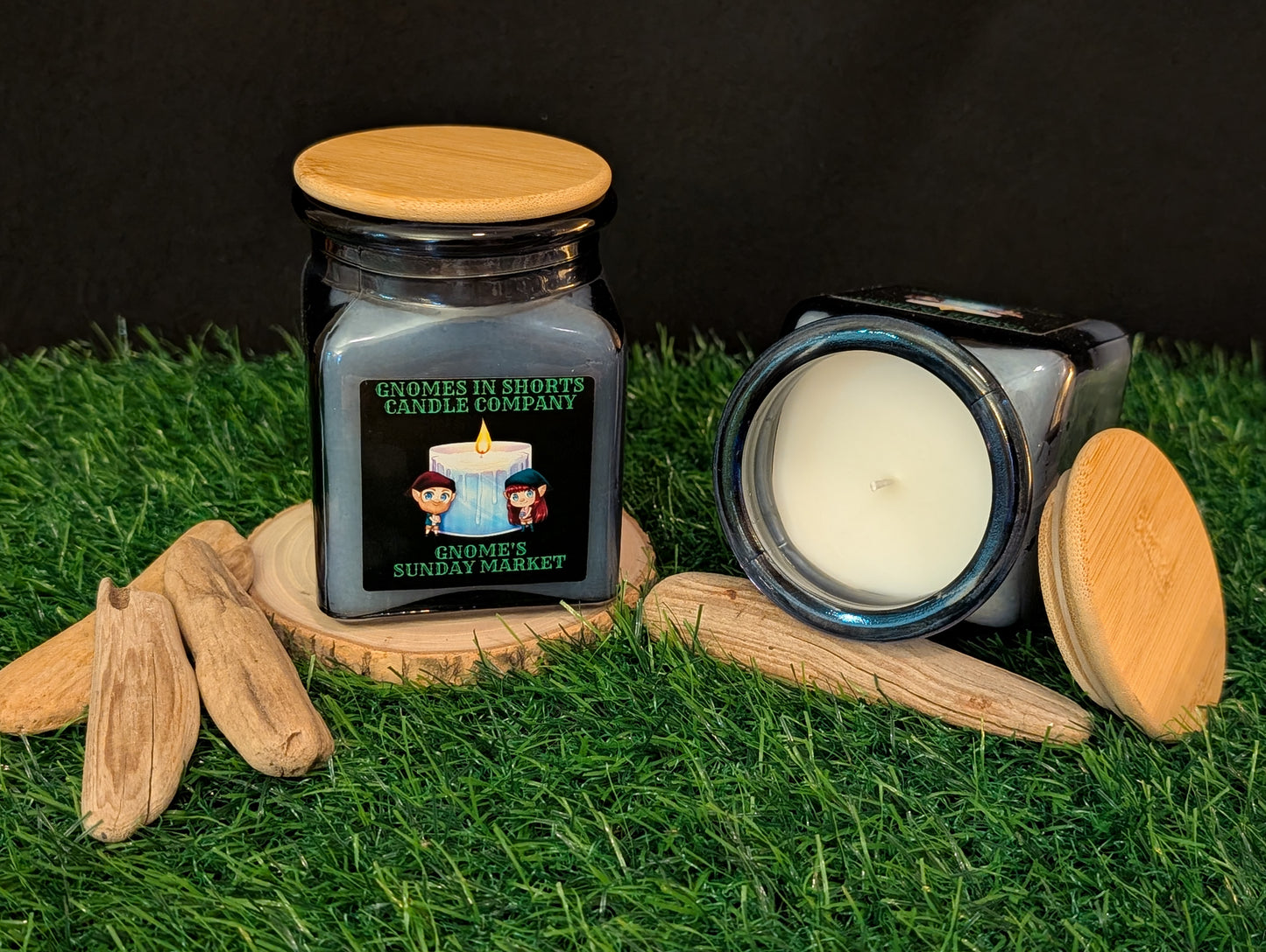 Candle & Wax Melt: Gnome Sunday Market